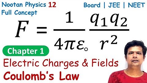 Electric Charges and Fields | Coulomb