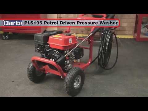 clarke petrol pressure washer