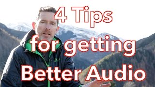 4 Tips for Getting Better Audio when shooting DSLR video
