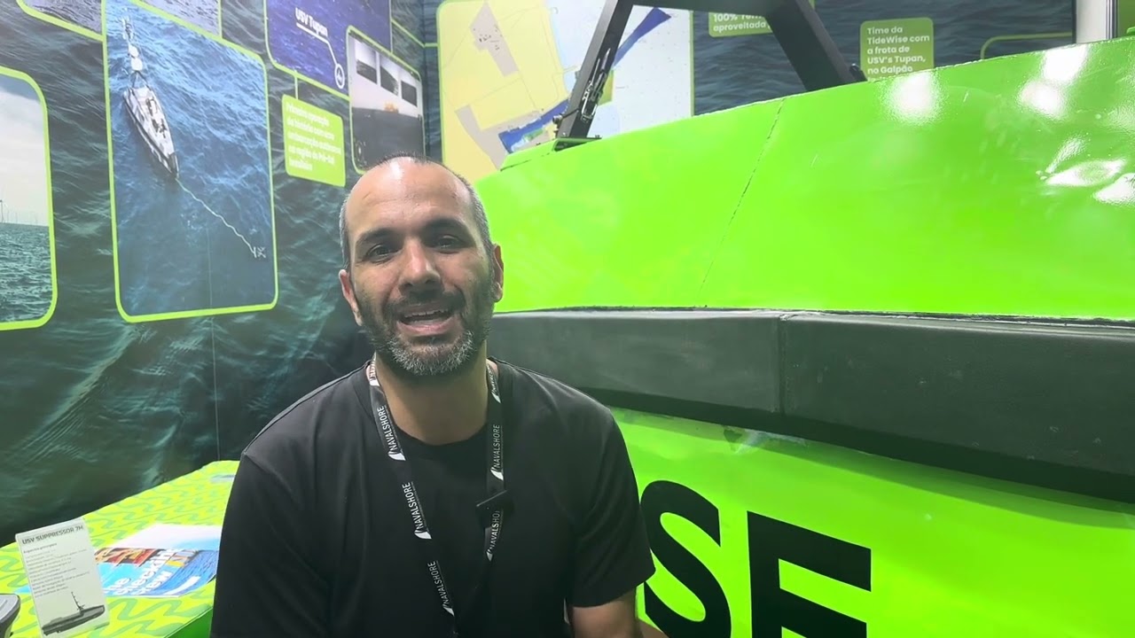 TIDEWISE DRONE NAVAL de 7 metros para a Marinha do Brasil 