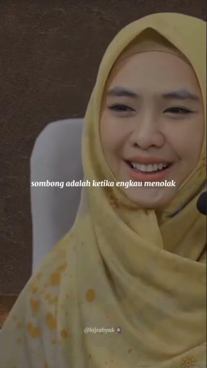 Part 1 ceramah singkat tentang sombong #ceramah