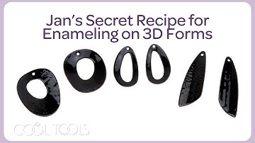 Cool Tools | Jan’s Secret Recipe for Enameling on 3D Forms by Jan Harrell