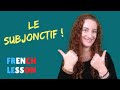 French subjunctive  comment conjuguer au subjonctif  french lesson