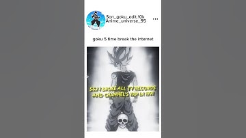 goku 5 time break the internet #beerus #goku #dragonballsupermovie #anime #post #dragonball