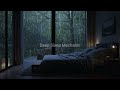 ASMR Cozy Rainy Room Ambience for Sleep Study and Relaxation with Gentle Rain Sounds