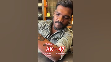 AK - 47 Tattoo on Hand / Zircon Tattoos #tattoo #ak47gun #Ak47guntattoo #tattooartist #shorts