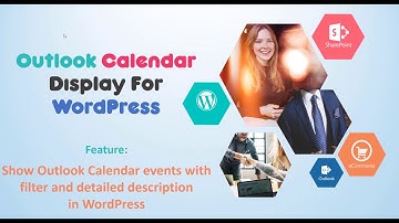 Outlook calendar events in Wordpress