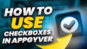 How To Use Checkboxes In Appgyver - To Do App