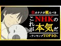 【アニメ】NHKの本気アニメ!アニメランキングTOP10【おすすめアニメ】
