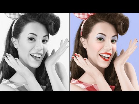 Photoshop Tutorial: Best Way to Colorize Black & White Photos!