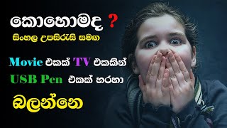How To Play Movie With sinhala Subtitles On TV  Sinhala Review  Easy Only one software WinAVI All screenshot 3