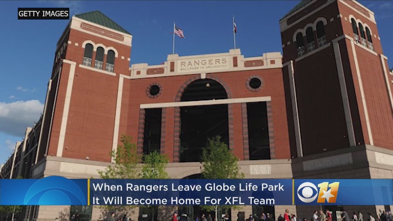 Globe Life Park In Arlington Becomes New Home Of XFL Team - YouTube