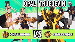 2XKO ▰ Opal (Caitlyn / Ahri) vs TrueDevin (Thresh / Ekko) ▰ High Level Gameplay