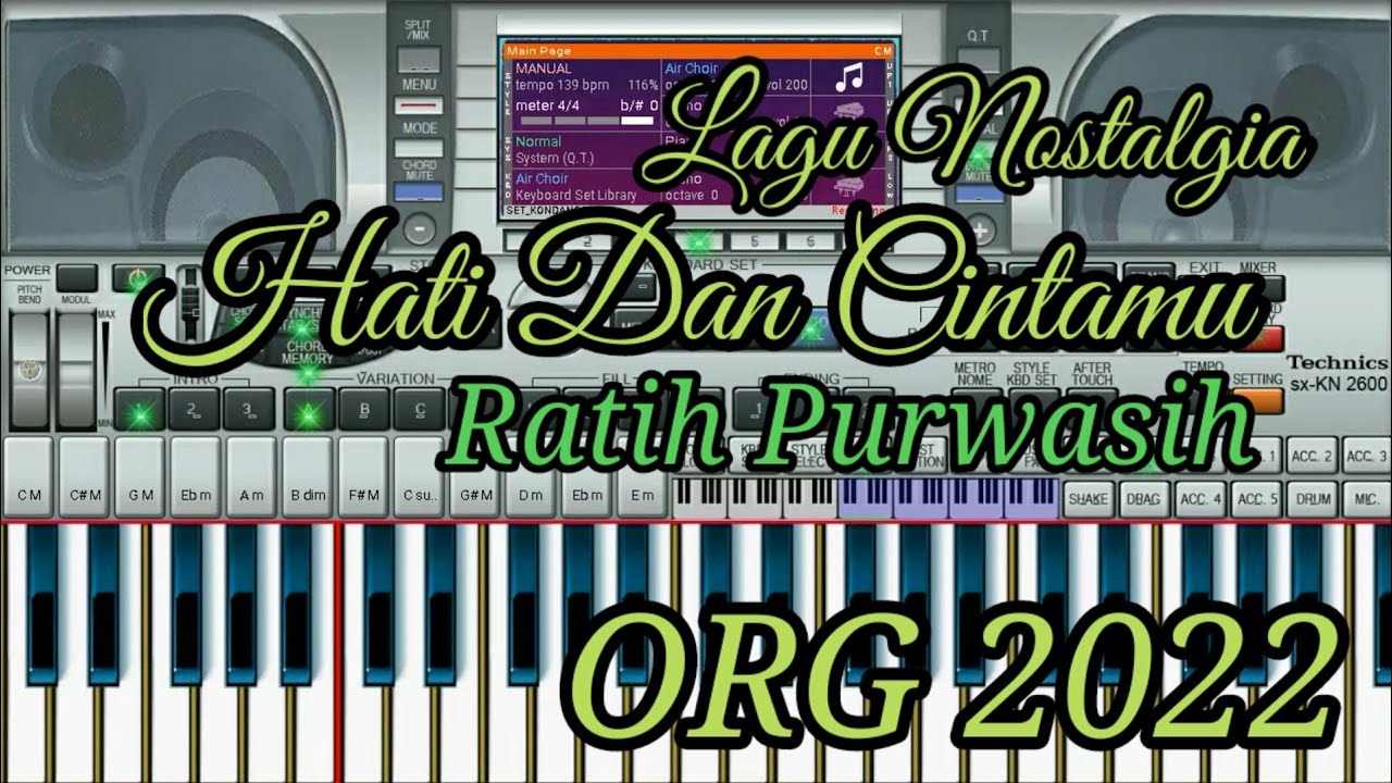 Hati Dan Cintamu - Ratih Purwasih - Dangdut ORG 2022