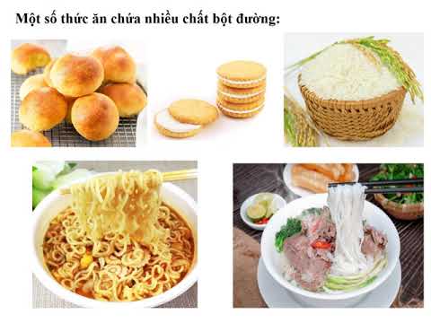 Khoa học - Bài 4: Các chất dinh dưỡng có trong thức ăn. Vai trò của chất bột đường