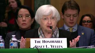 Reed Questions Secretary Yellen during Financial Stability Oversight Council's Annual Report