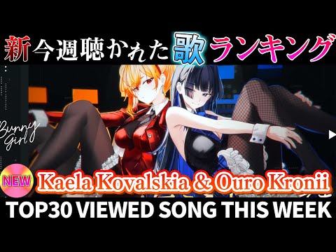 【bunny】ホロライブ歌ってみた週間ランキング  viewed cover song  week 2025/11/14~11/21【1年期間/1year 】【hololive】