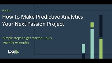 How to Make Predictive Analytics Your Next Passion Project