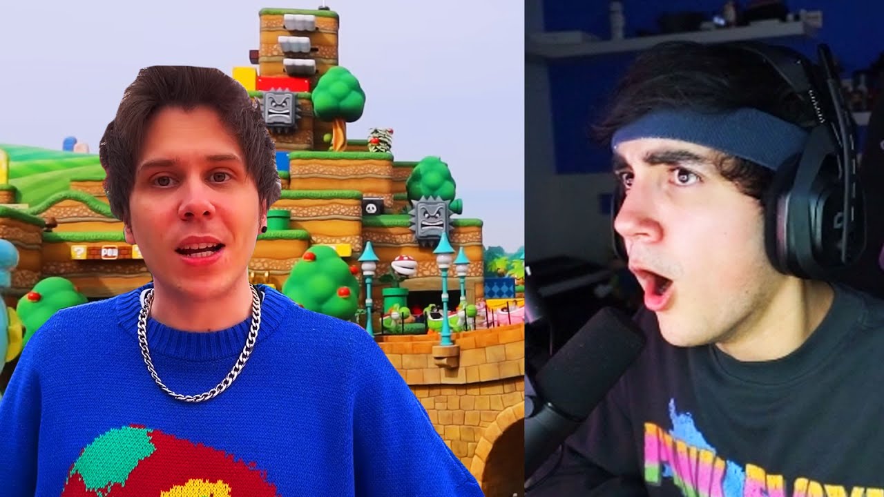 ROIER REACCIONA A RUBIUS: VISITANDO EL SUPER NINTENDO WORLD DE JAPON | Epic Vlog