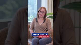 #MyMakatiMedStory: Maricar U. Factor - Brain Bypass Surgery Patient