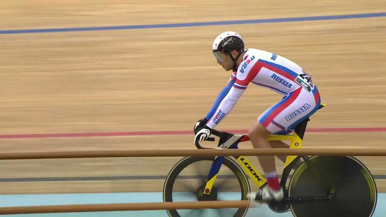 LEVY - DMITRIEV - Men's Sprint Quarterfinals Race 1 - 2013 UCI World Track Championships, Minsk