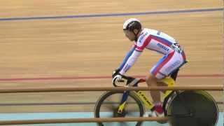 Levy - Dmitriev - Mens Sprint Quarterfinals Race 1 - 2013 Uci World Track Championships, Minsk