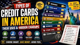 Every Type of Credit Card in America Explained ( Hidden Charges They Don't Tell You) Every Type of Credit Card in America Explained ( Hidden Charges They Don't Tell You)