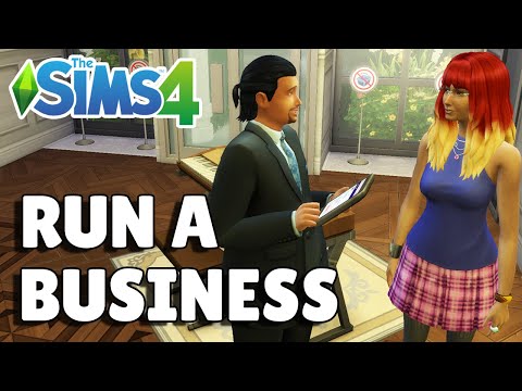 Video: How To Start Your Business In The Sims 4