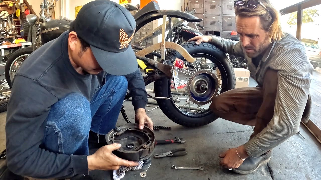 Cycle Zombiesのスコッティがお店に突如現れ、嵐のように去っていった