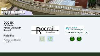 DCC-EX in DC Mode Rocrail cannot turn track power on