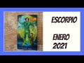 ESCORPIO ♏ ENERO 2021 👉 EL AMOR RENACE,  CAMBIOS SORPRENDENTES