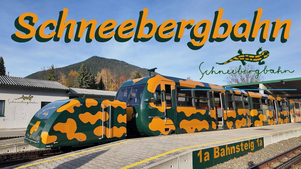 Mit der Schneebergbahn hoch auf den höchsten Berg Niederösterreichs, dem Schneeberg.