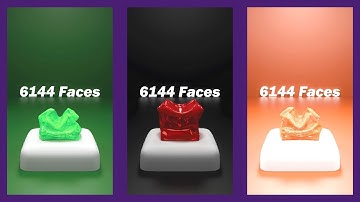 Satisfying different colors Jelly drop compilation Animation #blender #3dsim #learning  #asmrsounds