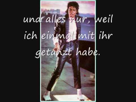 Billie Jean Mit Deutscher Ubersetzung Youtube