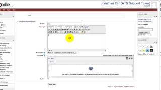 Moodle 2.5 add a discussion forum