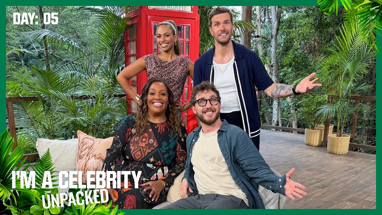 Alison Hammond reacts to Aitch eating fish eyeballs! | Unpacked | Day 05