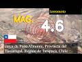 😱🚨 Terremoto cerca de Pozo Almonte, Provincia de Tamarugal, Región de Tarapacá, Chile actualizacion