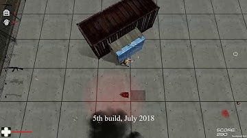 Timeline/History of my unity zombie shooter project