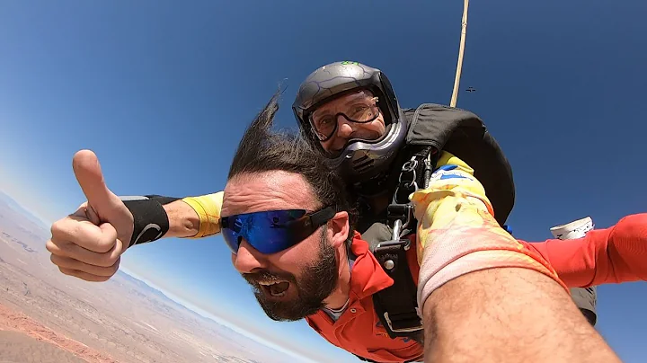 JEREMY HEMBREE - Tandem Skydive in Las Vegas at Sk...