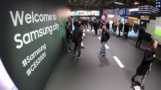 Samsung Booth at CES 2020