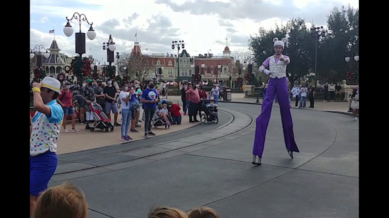Disney's Magic Kingdom Move it Dance it Mickey's Cavalcade Parade and Dance Party