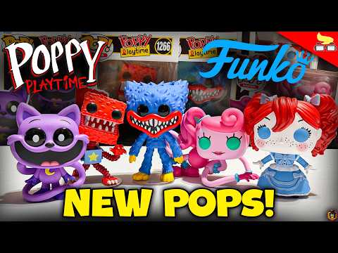 Official Showcase of The NEW Poppy Playtime Funko Pops! (Huggy, CatNap, & More!)