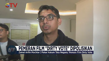Pemain Film "Dirty Vote" Dipolisikan, Zainal Arifin Tanggapi Santai - BIP 14/02