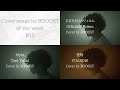 Cover songs by BOOOST of the week #10