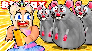 VERFOLGT von der BÖSEN MAUS! Roblox Cheese Escape 3 screenshot 4