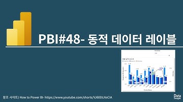 PBI#48- 동적 데이터 레이블