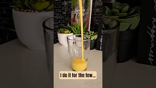 For The Few.. Easy Banana Mango Sunshine Smoothie Blended With Water