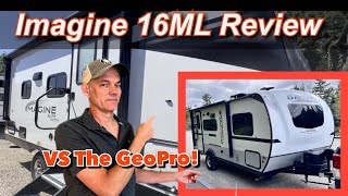 Celebrity We Tour a Grand Design Imagine AIm 16ML.  How Does it Compare to Our GeoPro?   Time For a Change?! Profile