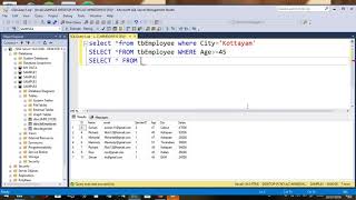 Part 11-How to set where caluse and its different type of Operators in sqlserver