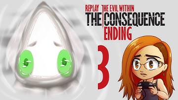 Replaying The Evil Within: The Consequence DLC ENDING -KIDMAN SEES DOUBLE & MOBIUS BOSS FIGHT ~Pt 3~